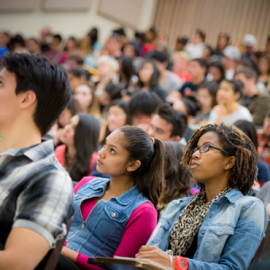 students in a lecture